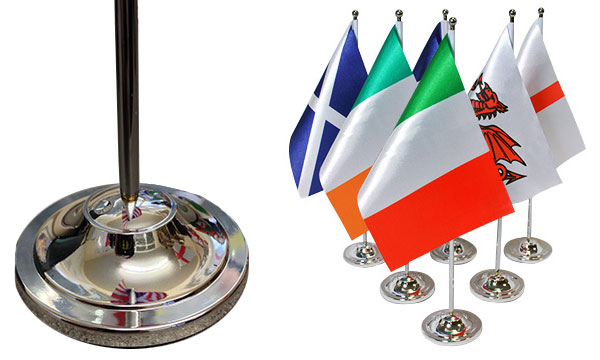 Ireland (Eire) Satin Table Flag